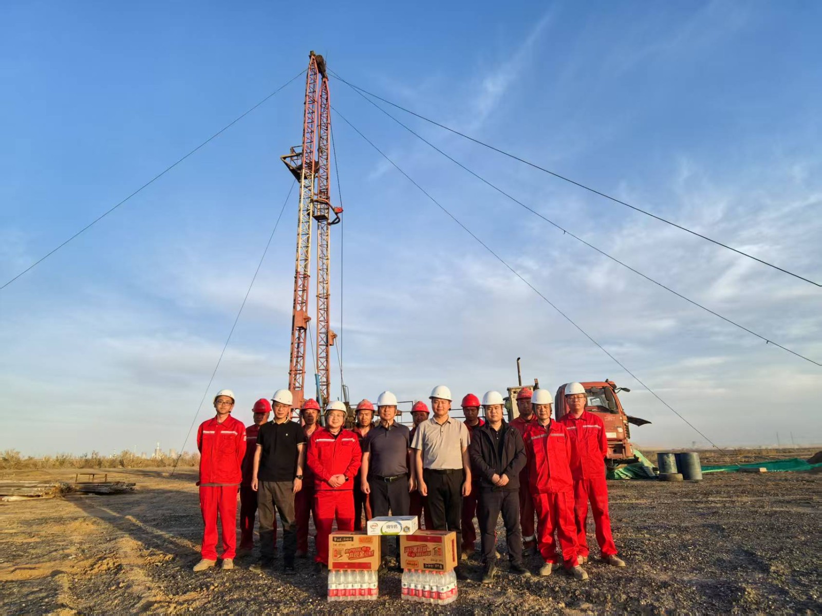 公司黨委書記、董事長付星深入公司新疆項(xiàng)目檢查指導(dǎo)工作